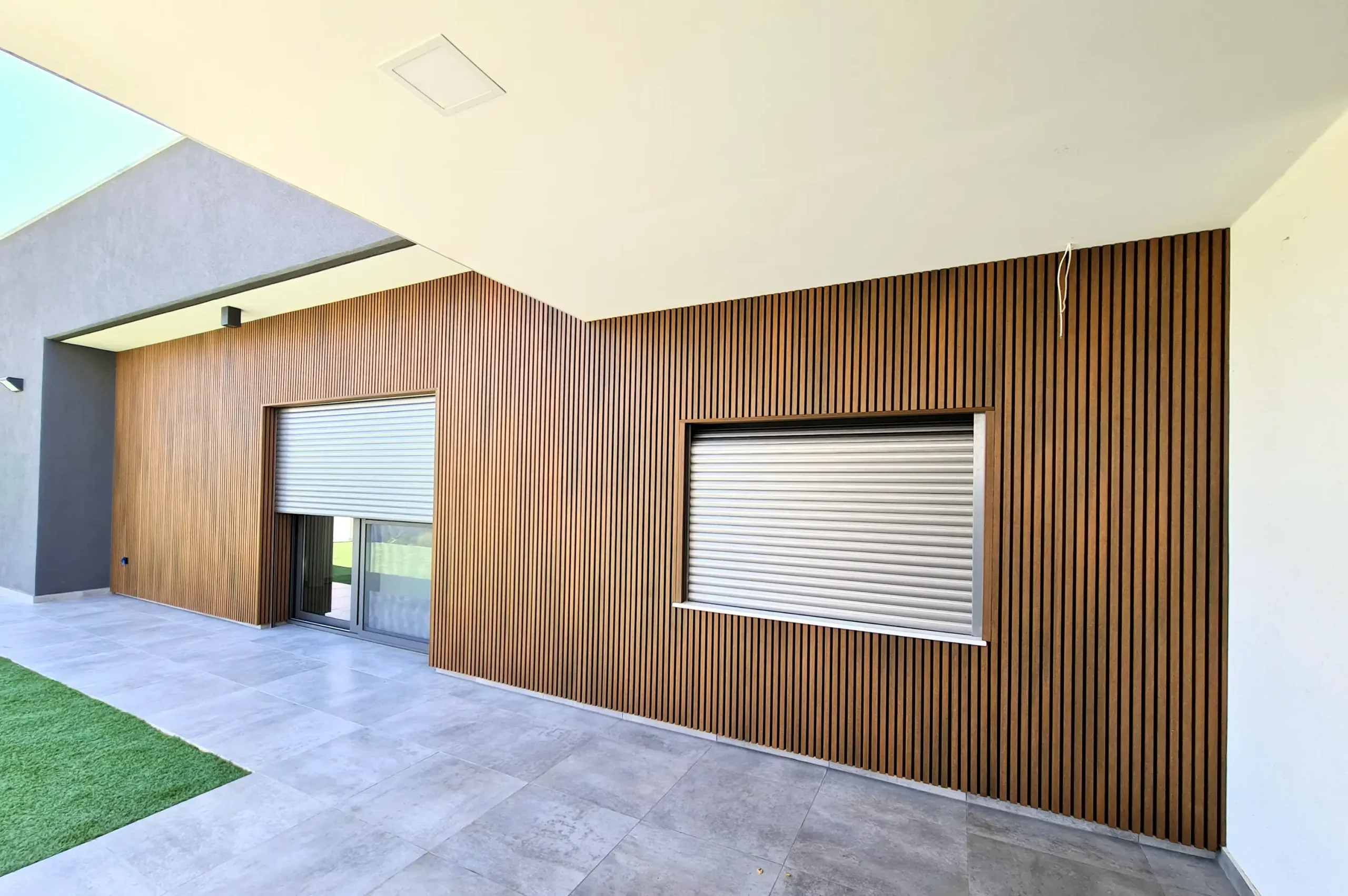Preview of Louver Panels placement.