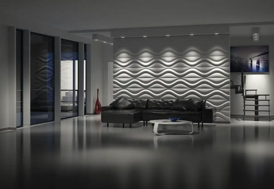Preview of 3D Panels placement.