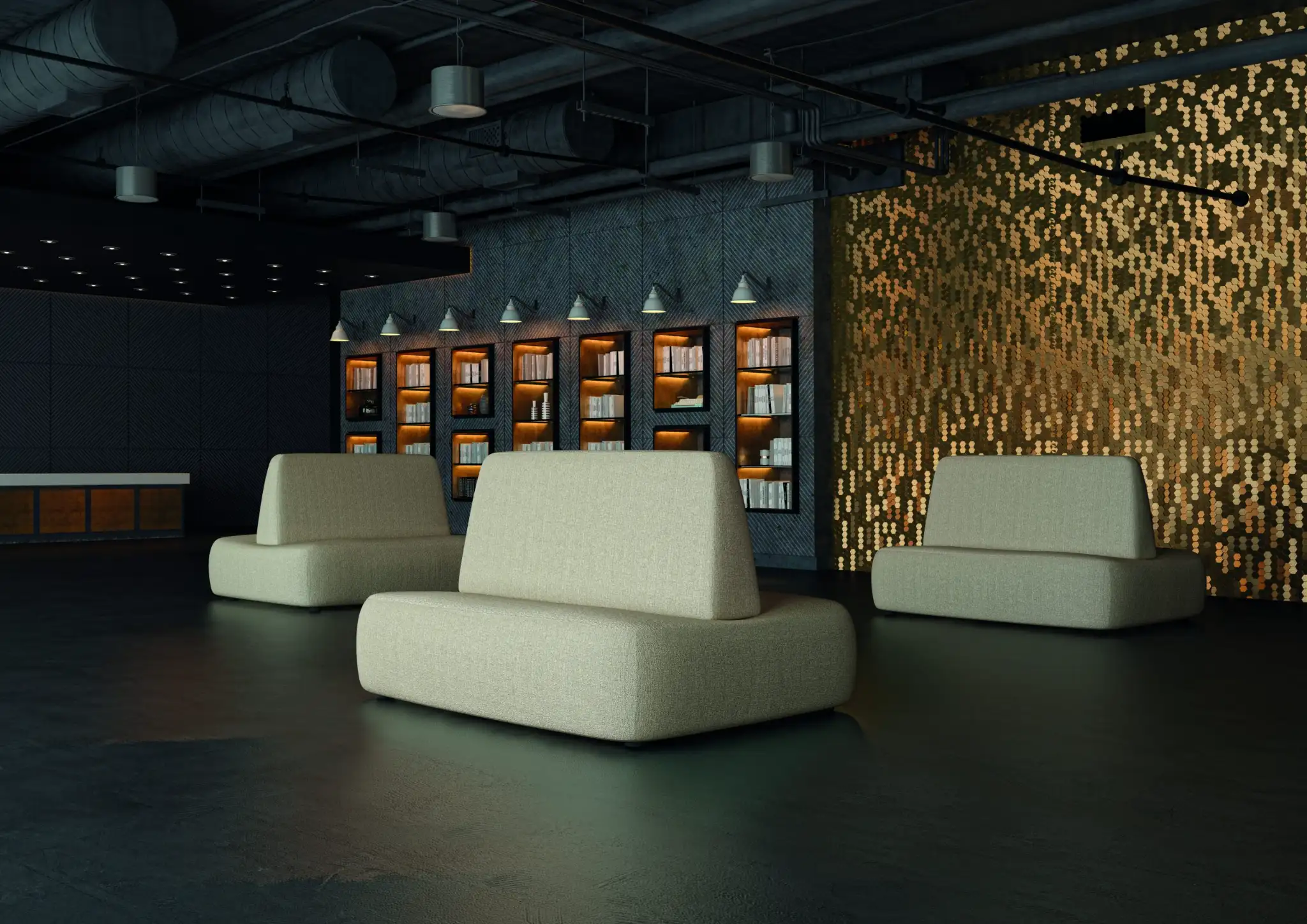 Preview of Furniture placement.