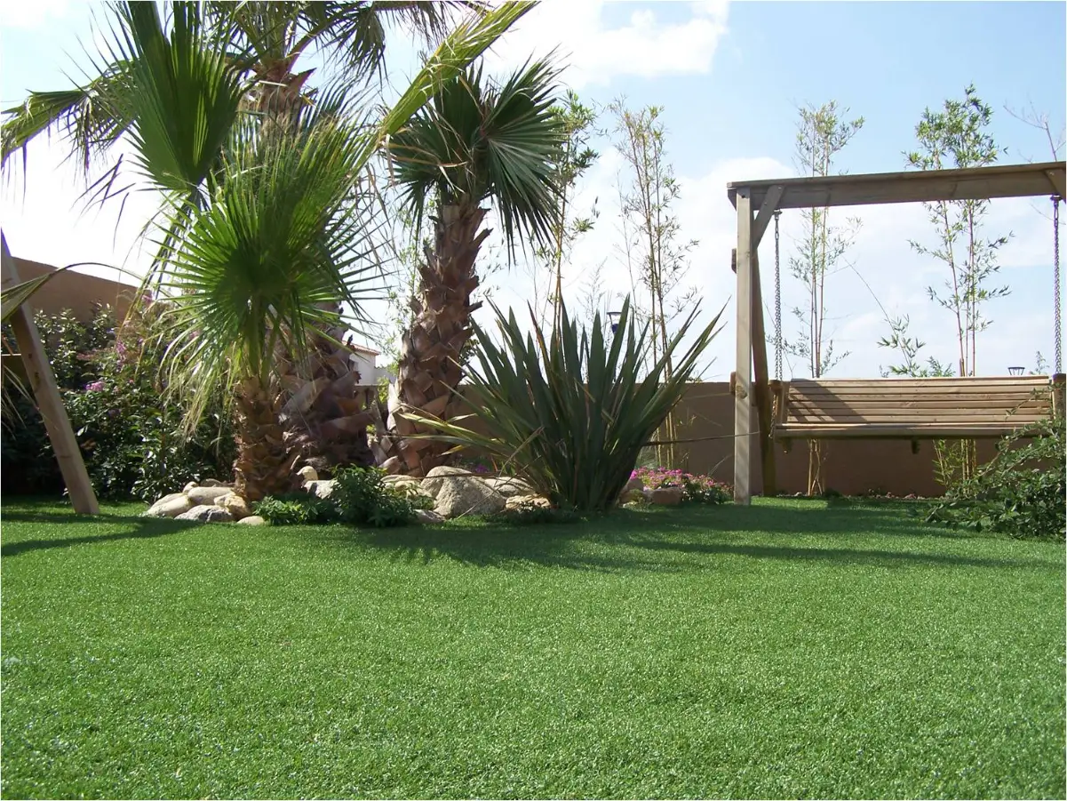 Preview of Artificial Grass placement.
