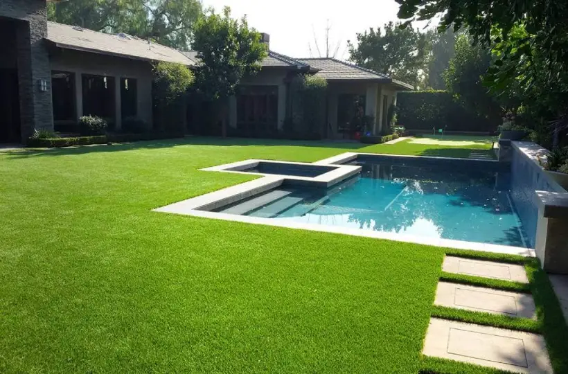 Preview of Artificial Grass placement.