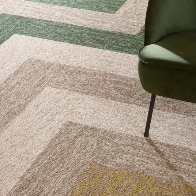 Preview of Carpet Tiles placement.