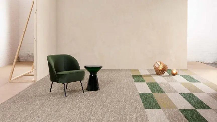 Preview of Carpet Tiles placement.