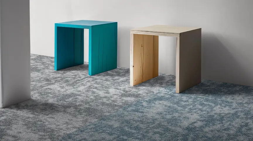 Preview of Carpet Tiles placement.