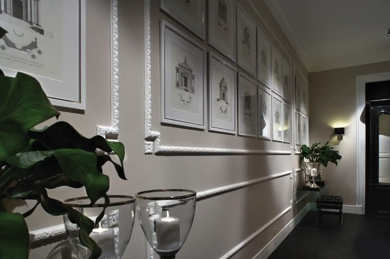 Preview of Wall Cornices placement.