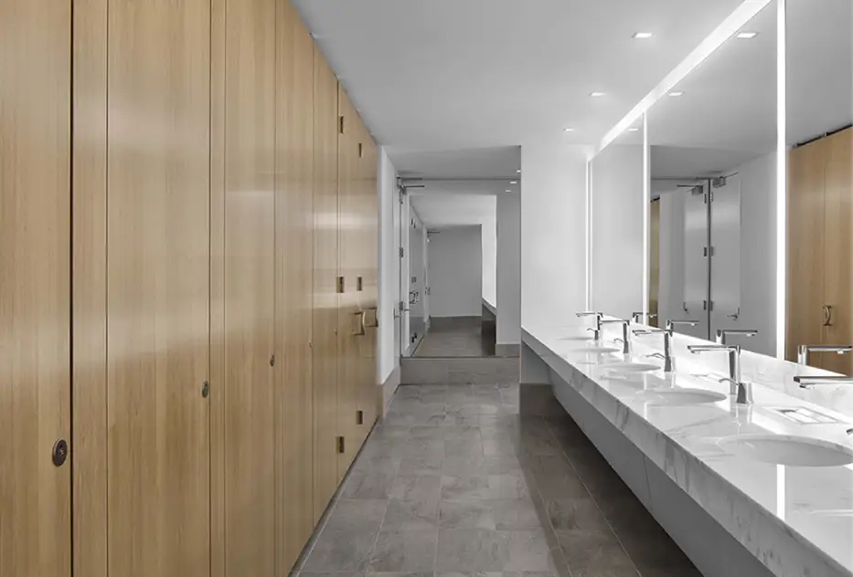 Preview of WC Cubicles placement.