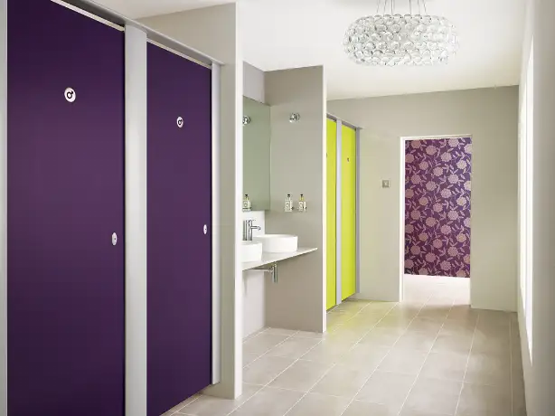 Preview of WC Cubicles placement.