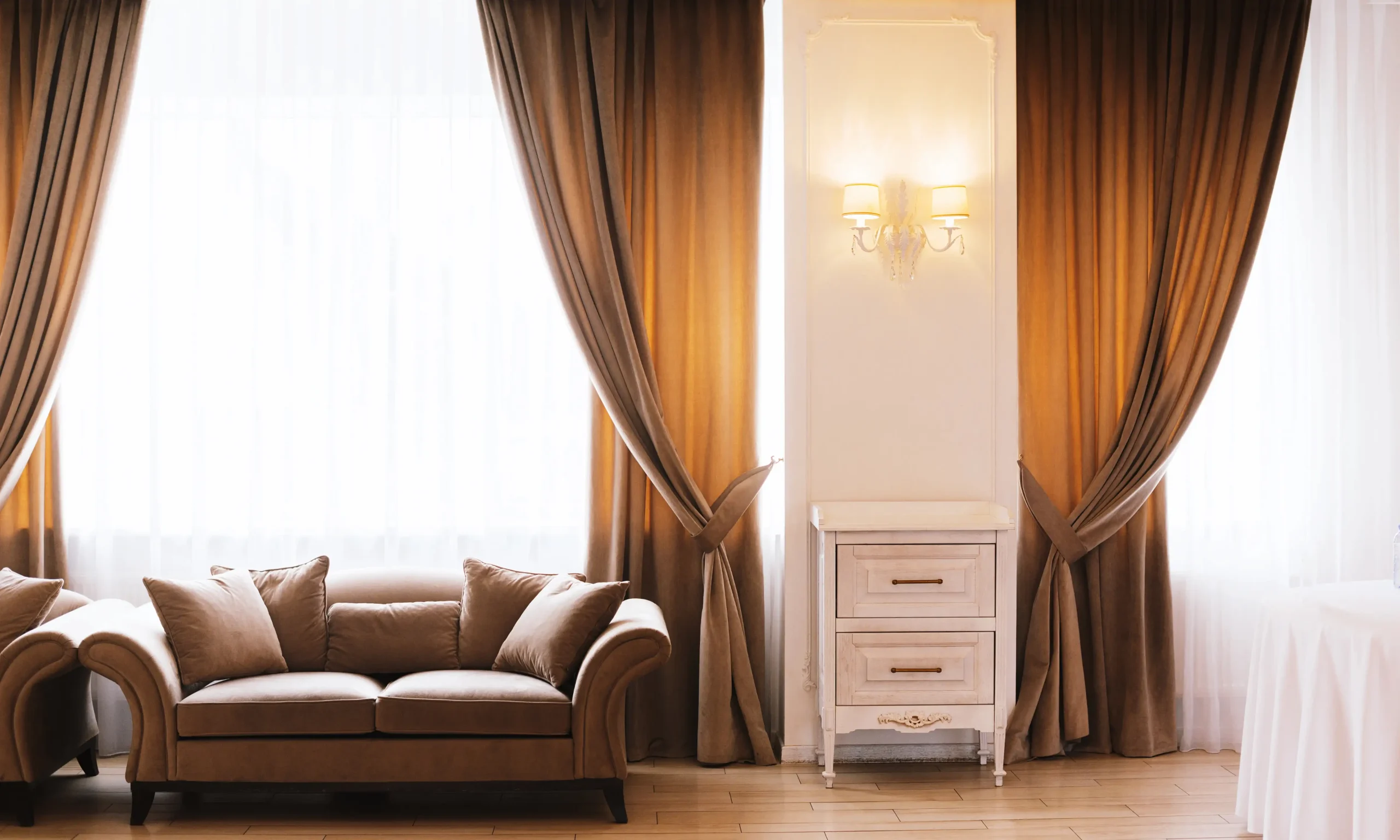 Preview of Curtains placement.