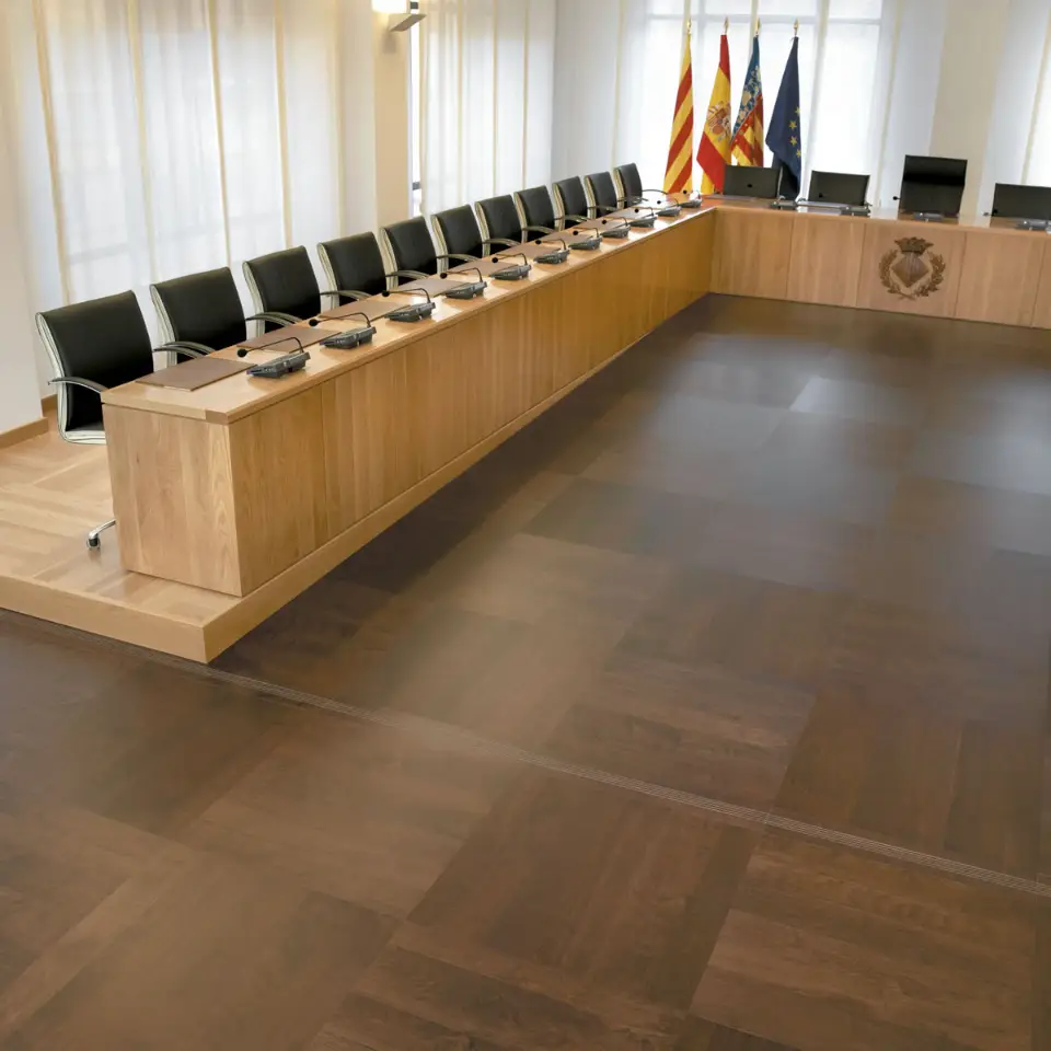 Preview of Design Parquet placement.