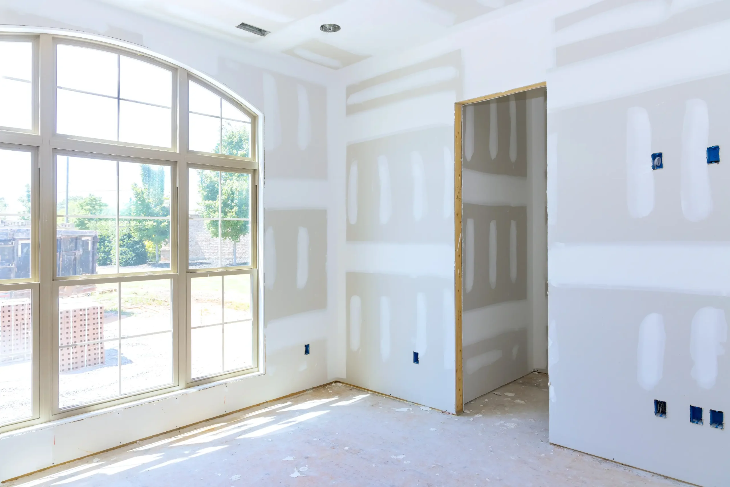 Preview of Drywall placement.