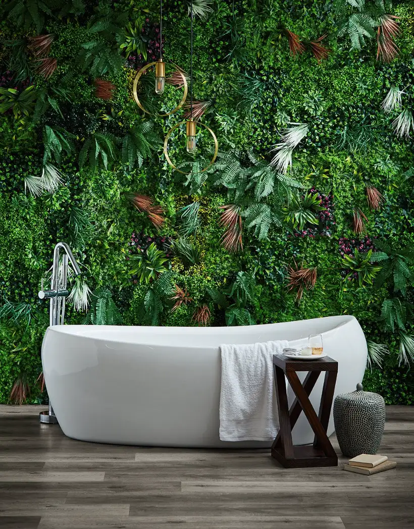 Preview of Green Walls & Moss placement.