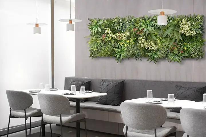 Preview of Green Walls & Moss placement.