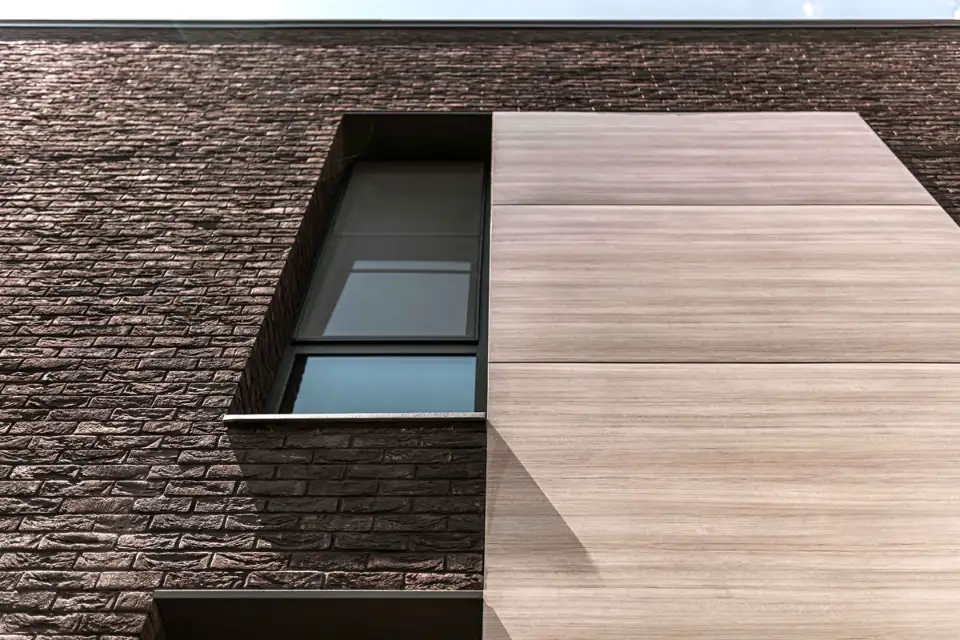 Preview of HPL Panels placement.