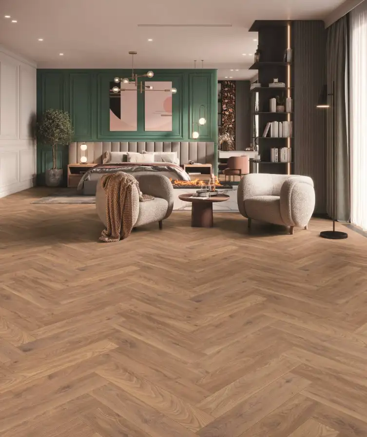 Preview of Laminate Parquet placement.