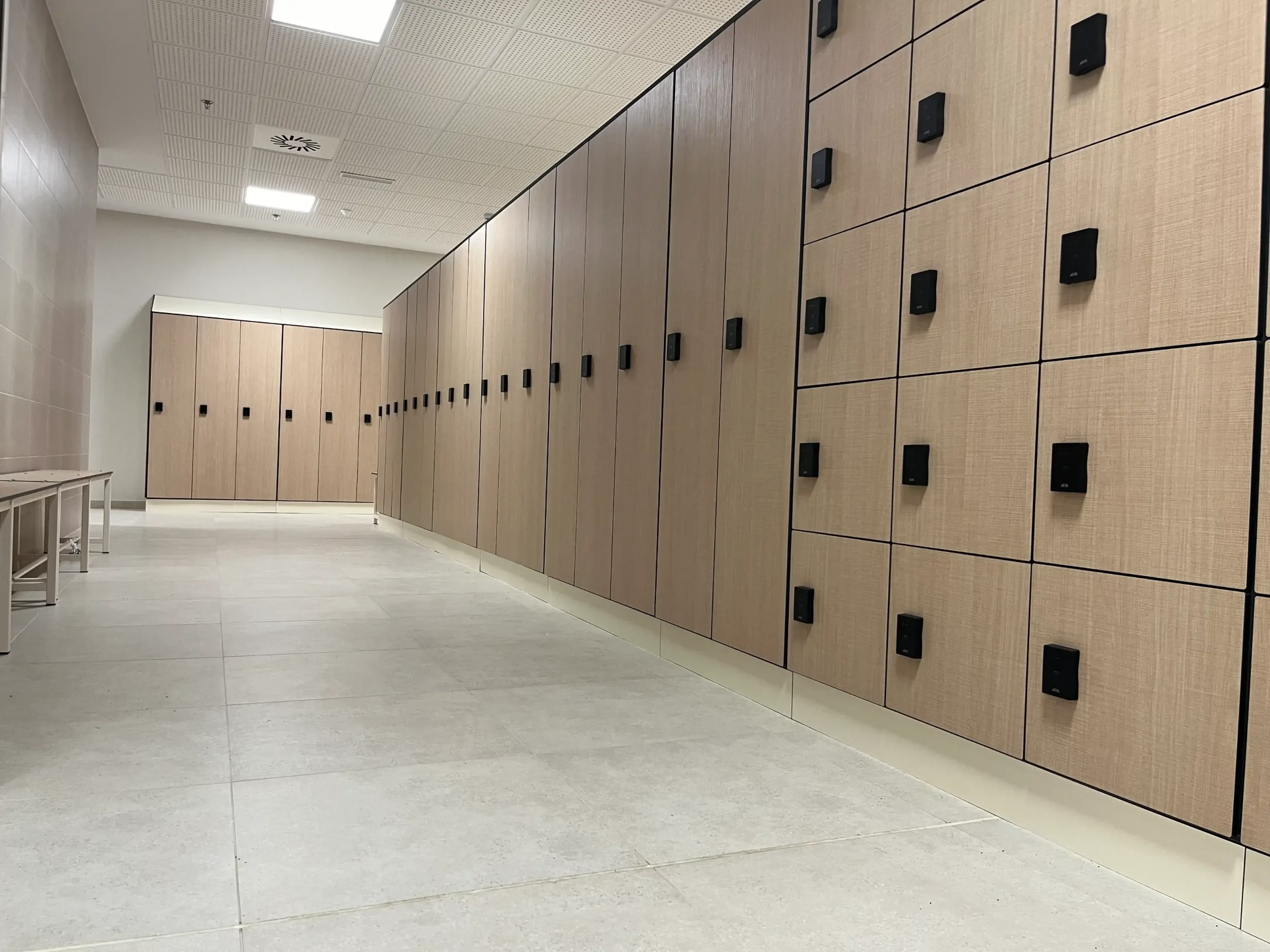 Preview of Lockers & Cabinets placement.