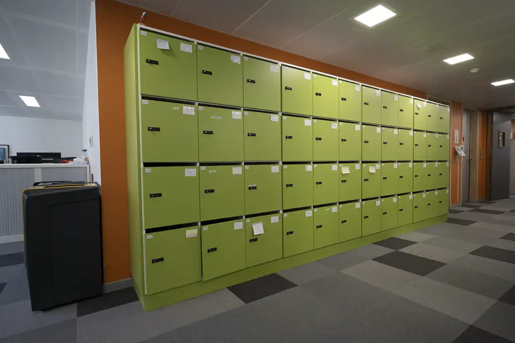 Preview of Lockers & Cabinets placement.