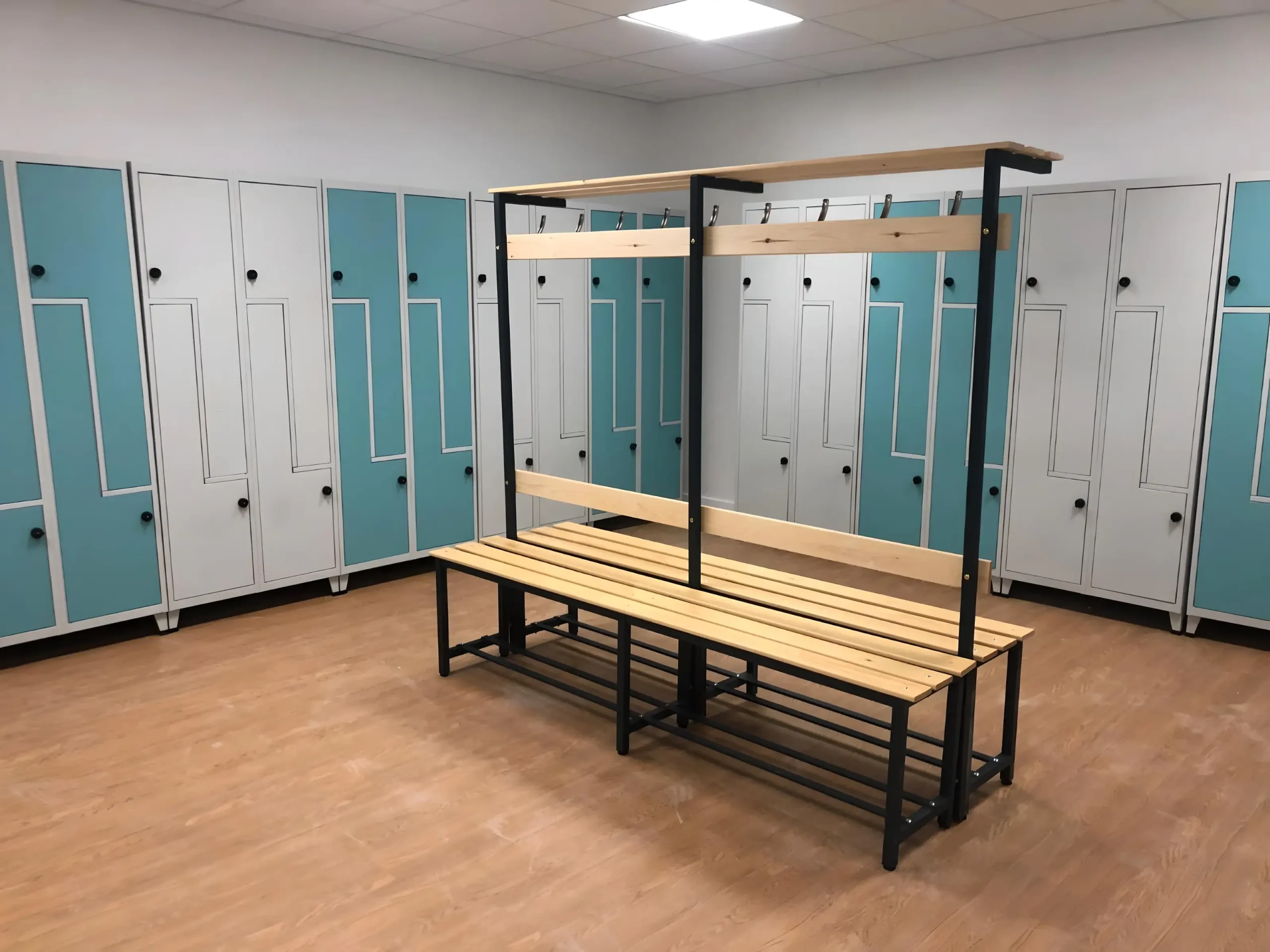 Preview of Lockers & Cabinets placement.