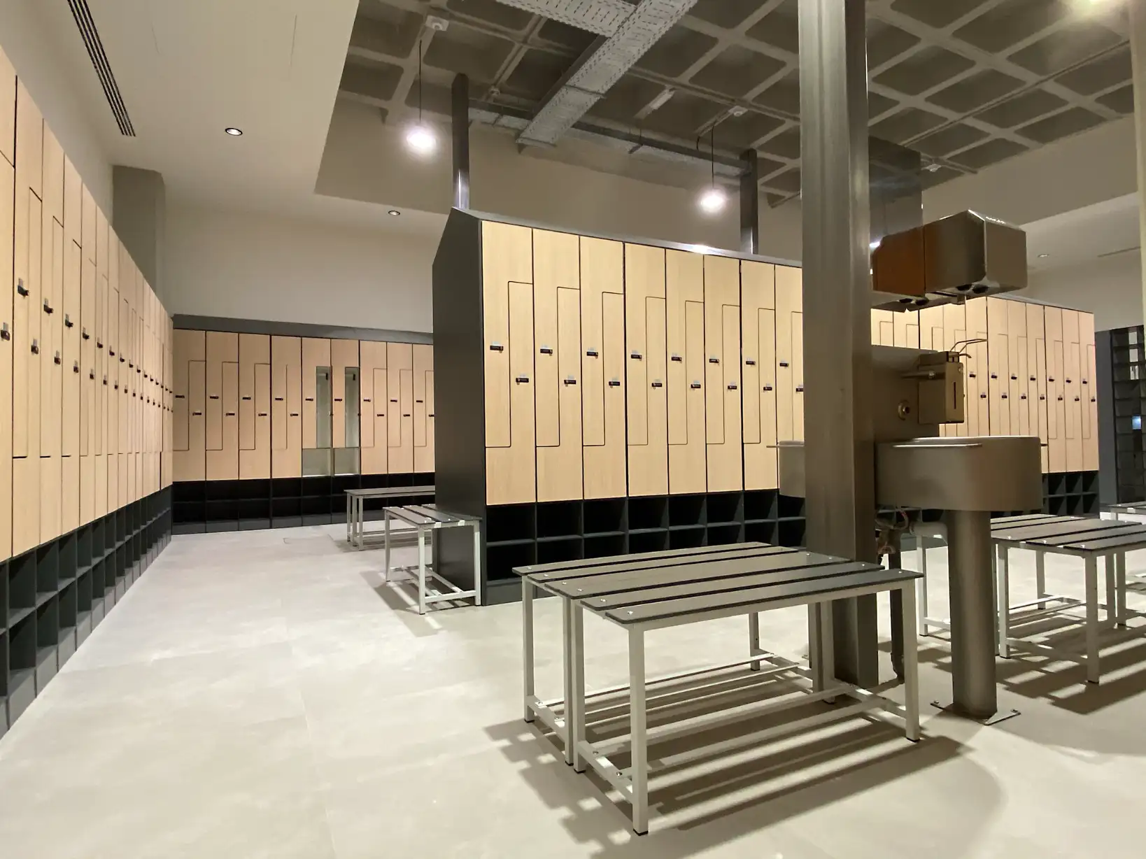 Preview of Lockers & Cabinets placement.