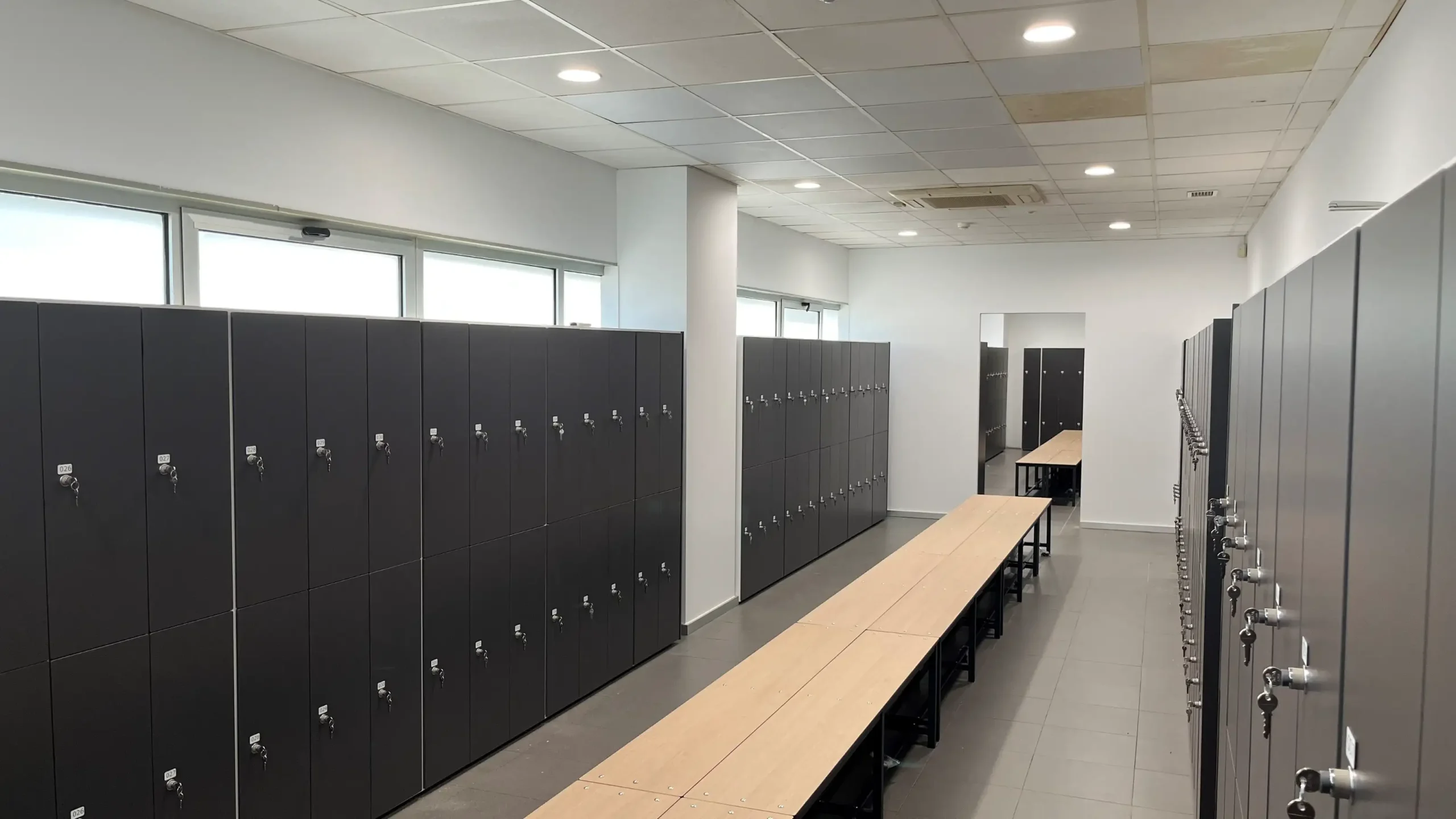 Preview of Lockers & Cabinets placement.