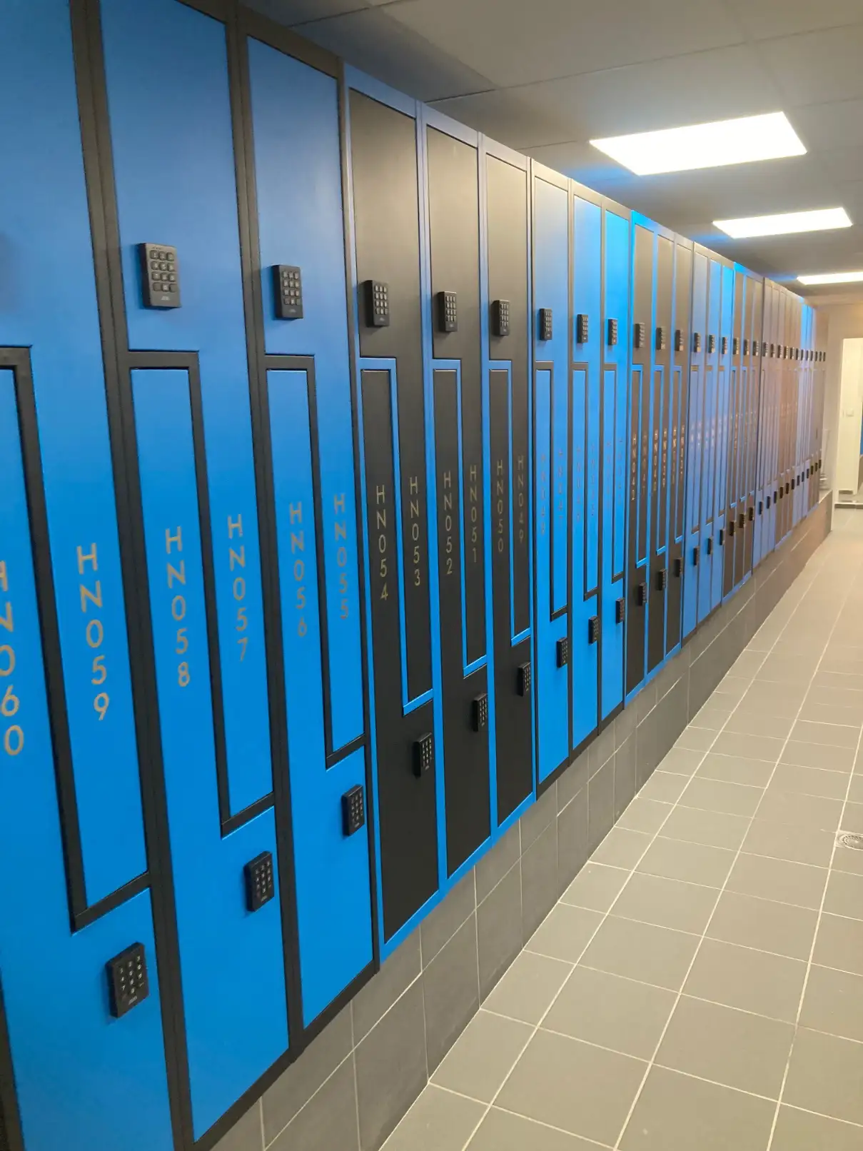 Preview of Lockers & Cabinets placement.