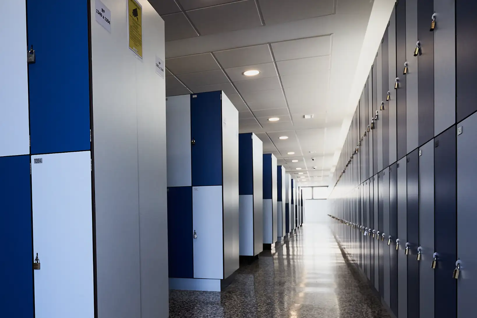 Preview of Lockers & Cabinets placement.