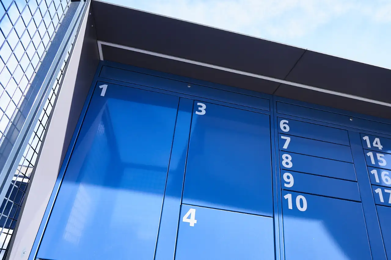 Preview of Lockers & Cabinets placement.