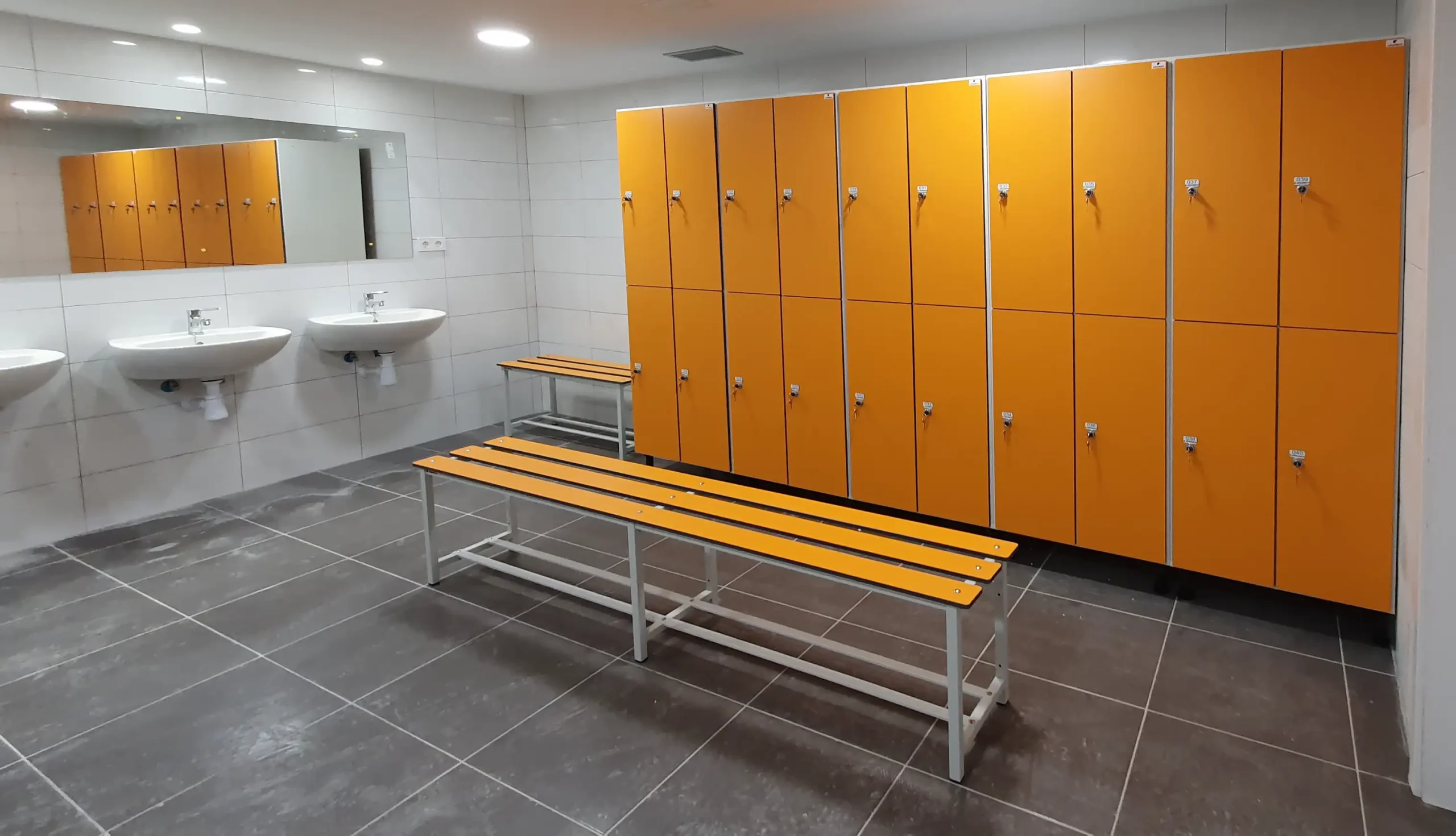 Preview of Lockers & Cabinets placement.