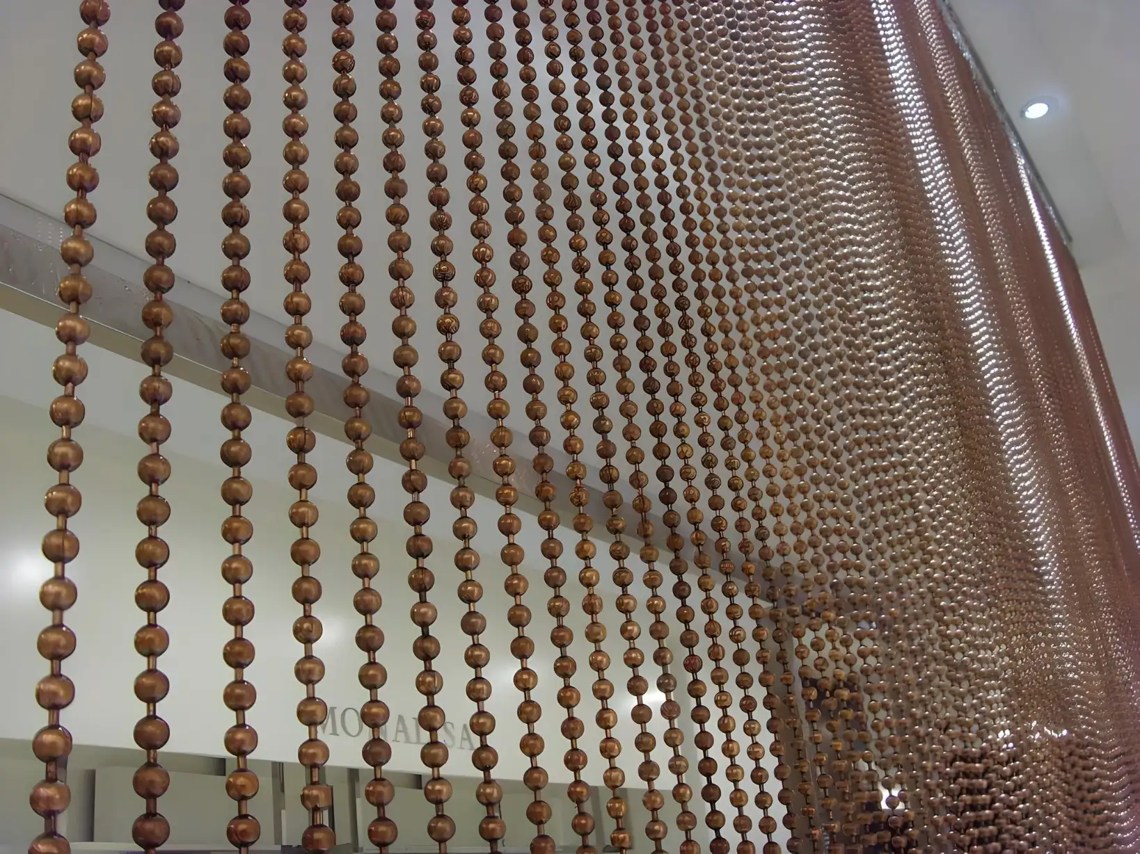 Preview of Metal Drapery placement.
