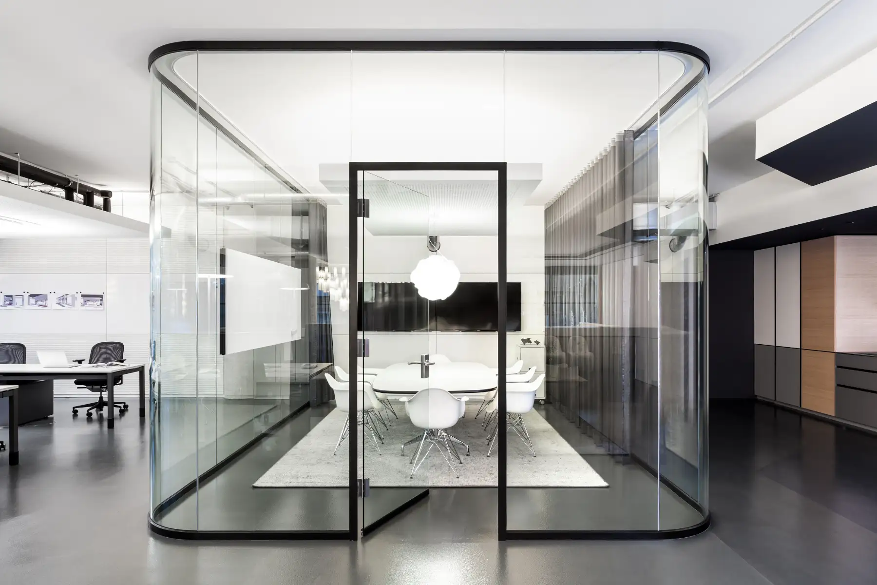 Preview of Office Partitions placement.