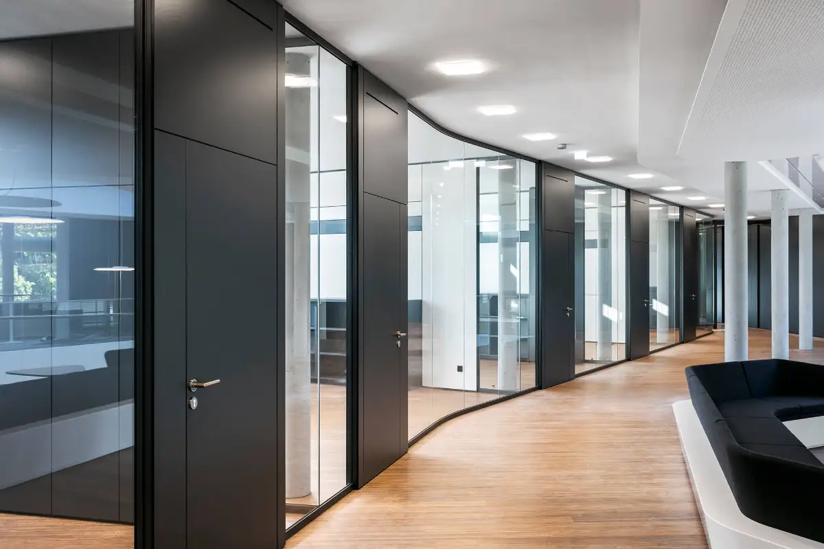 Preview of Office Partitions placement.