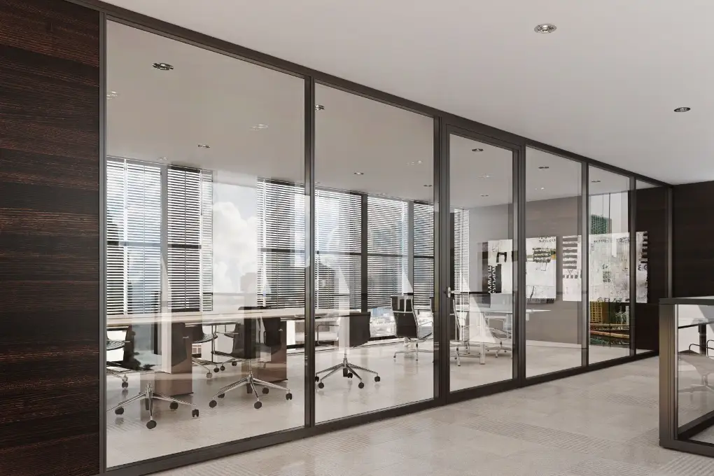 Preview of Office Partitions placement.