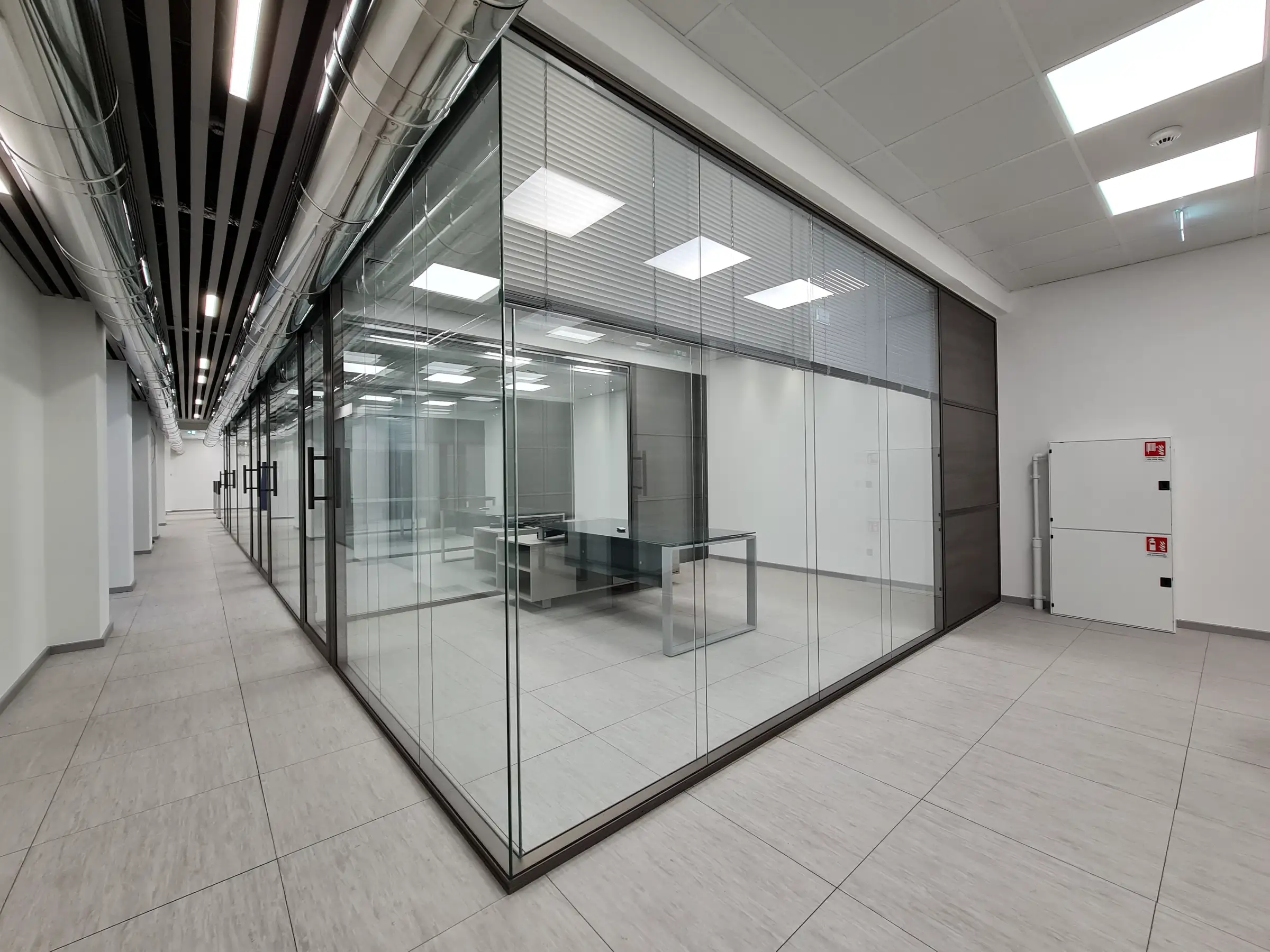 Preview of Office Partitions placement.