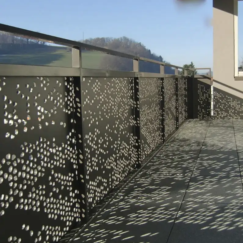 Preview of Perforated placement.