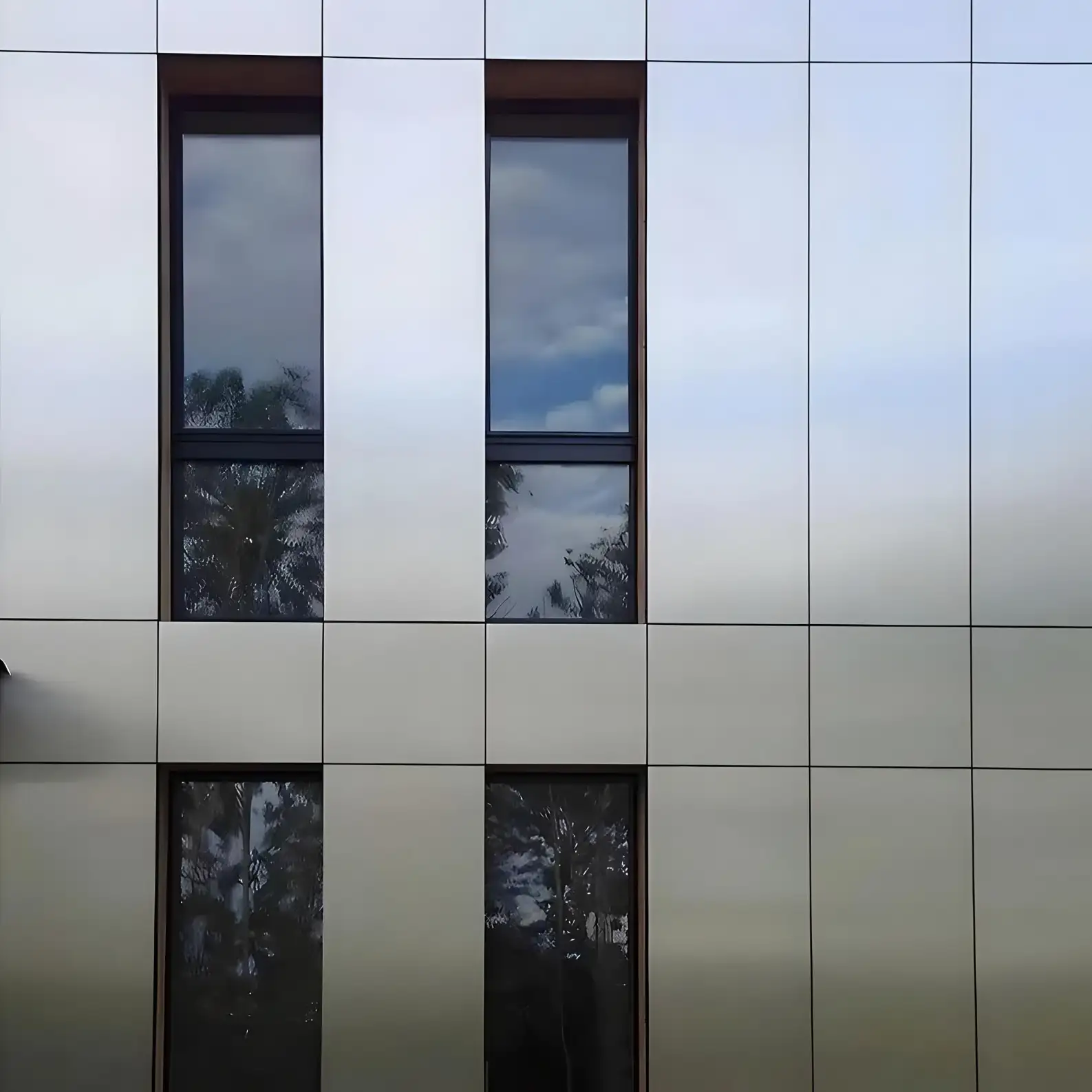 Preview of Stainless Steel Panels placement.