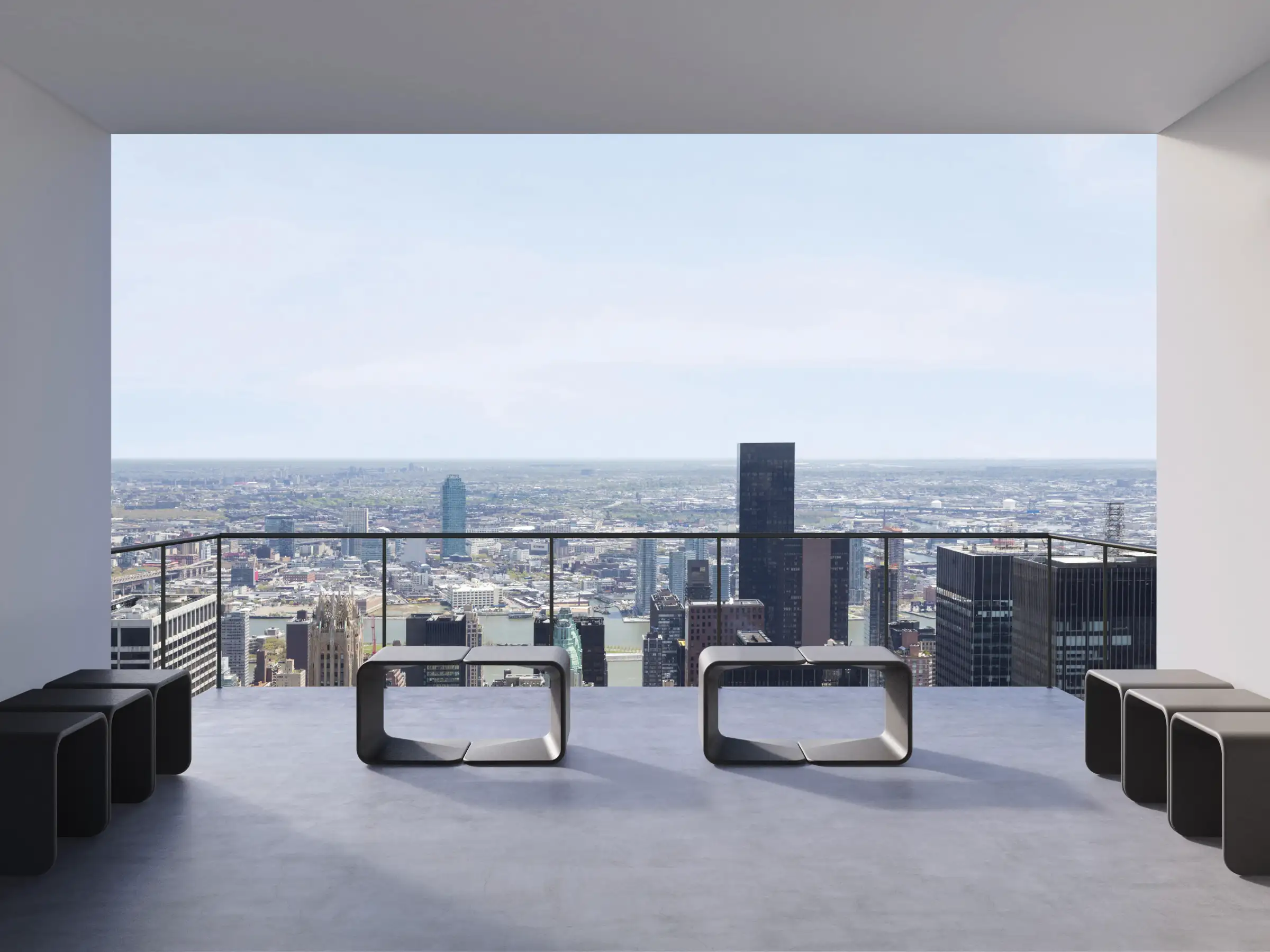 Preview of Benches placement.