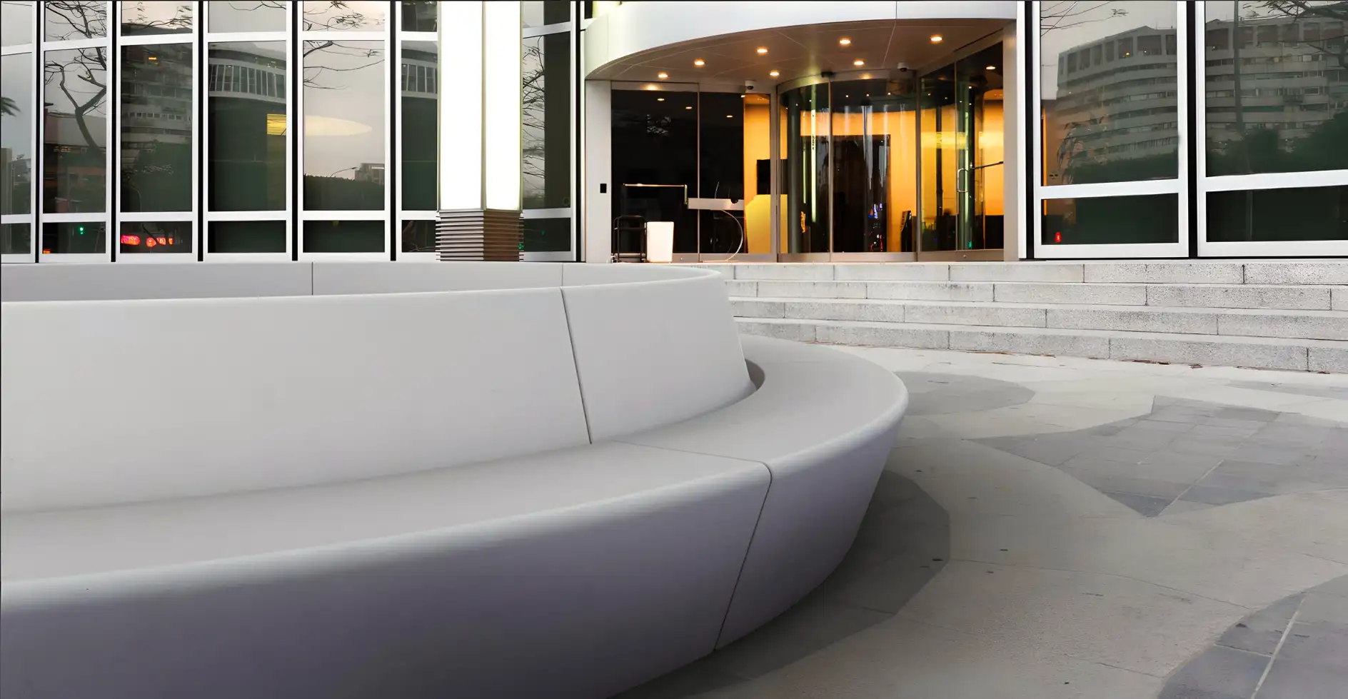 Preview of Benches placement.