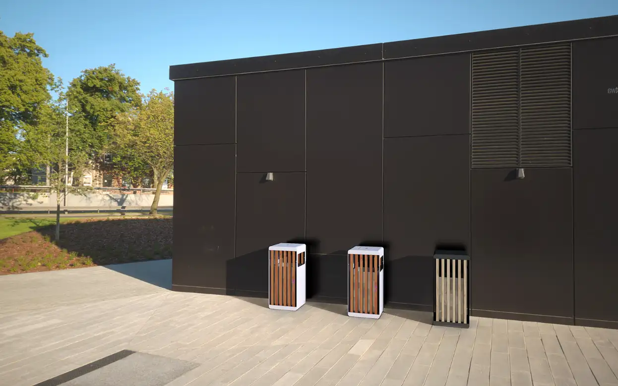 Preview of Bins placement.