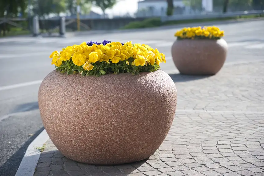 Preview of Planters placement.