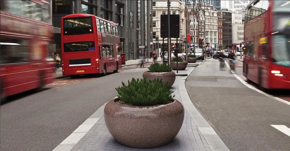 Preview of Planters placement.