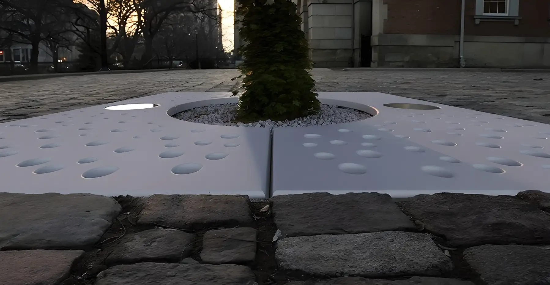 Preview of Tree Guards placement.