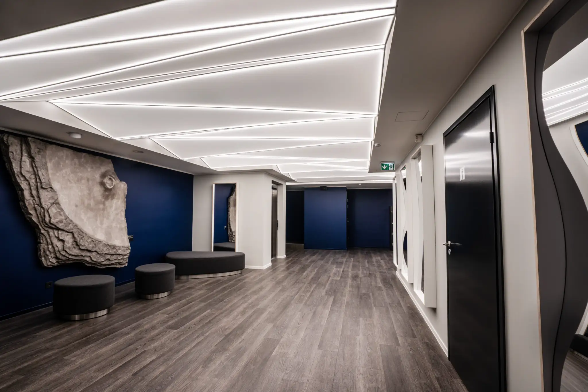 Preview of Stretch Ceilings placement.