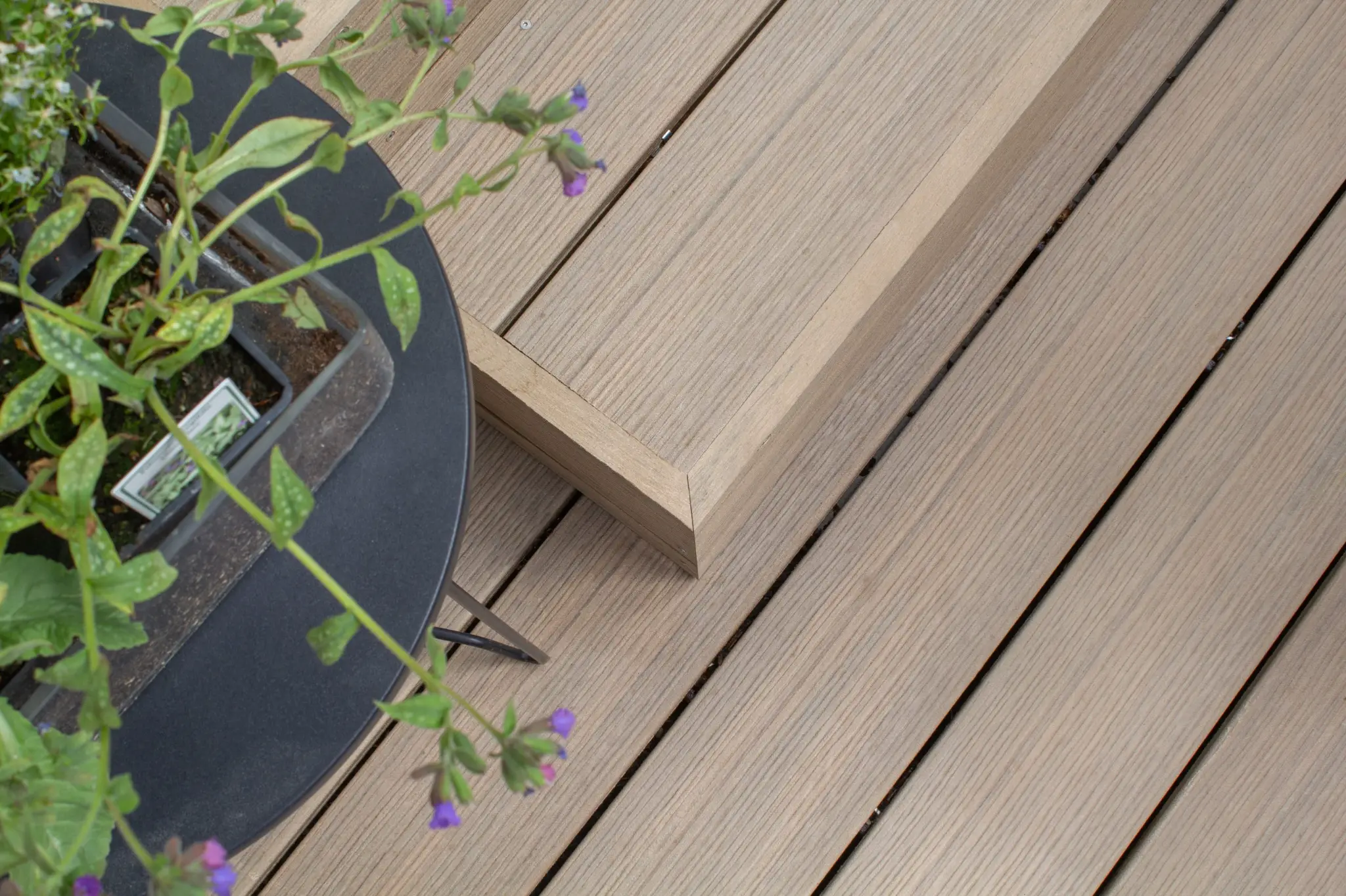 Preview of Synthetic Deck placement.