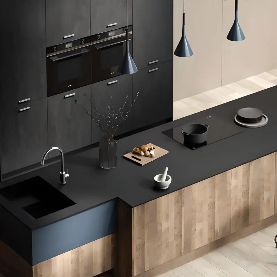 Preview of Table Tops & Kitchen Tops placement.