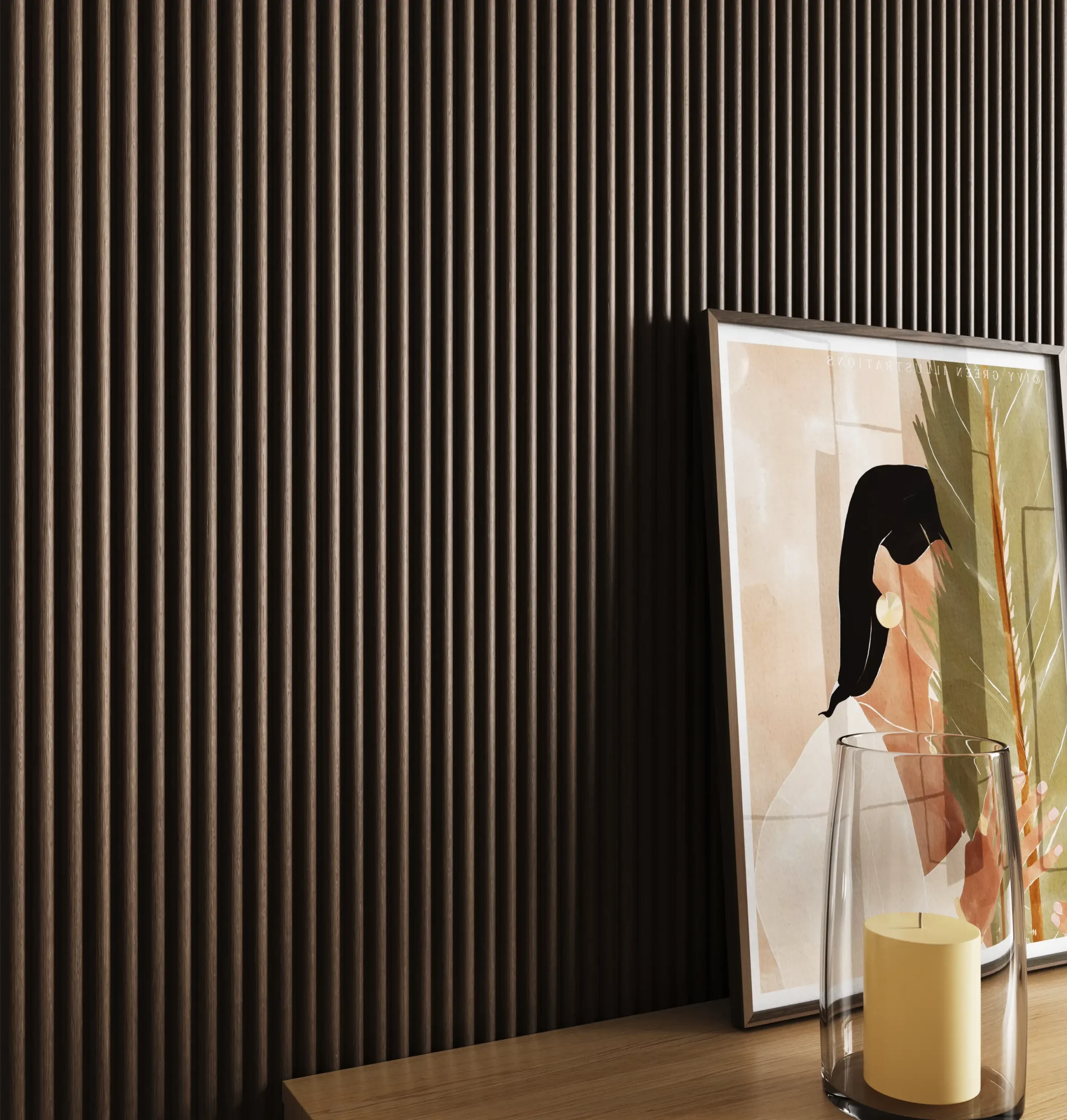 Preview of Wood Veneers placement.