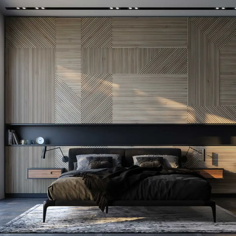 Preview of Wood Veneers placement.
