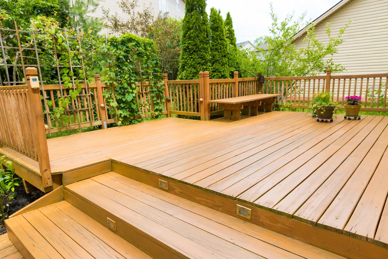 Preview of Wooden Deck placement.